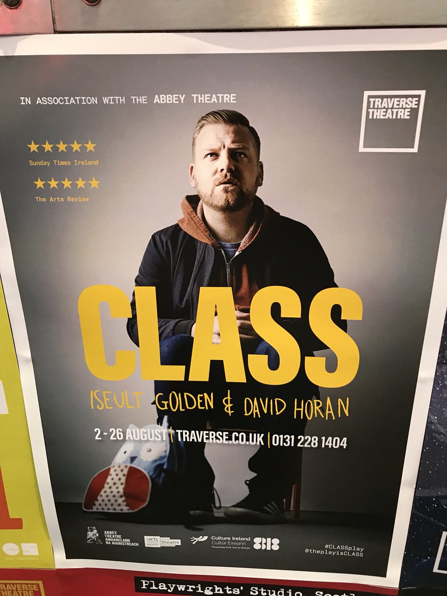 lecturergibbs's tweet image. Superb production of @theplayisCLASS #Classplay @traversetheatre @edfringe . Acting and production all first class