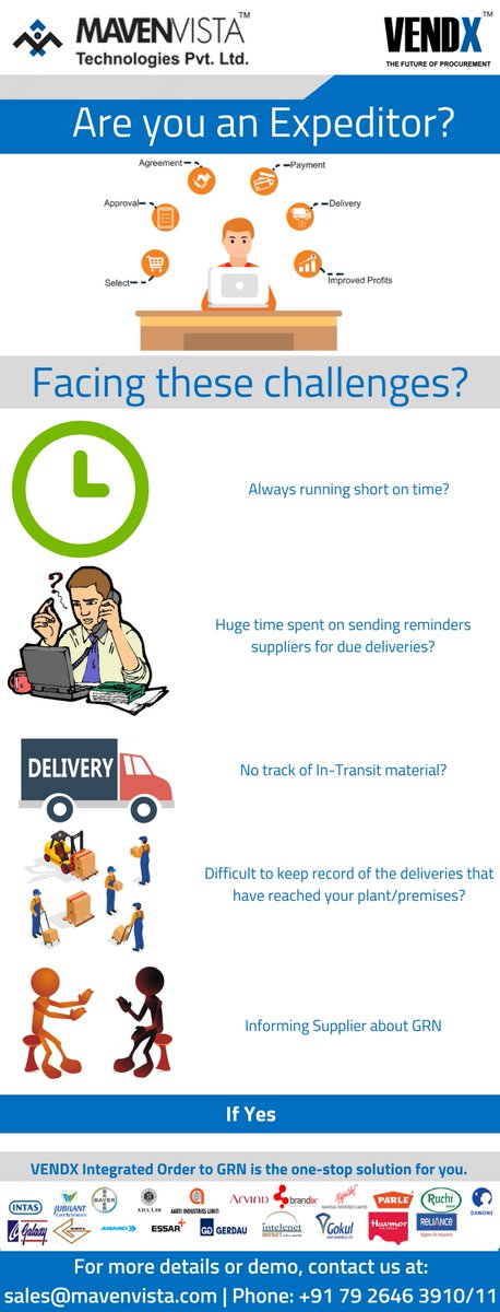 VENDX_Community's tweet photo. To all those #Expeditors who are facing difficulties, #VENDX #O2G is a One-Stop Solution for curing all your worries.
Contact us right now for knowing more!
#Procurement #eProcurement #MavenVista #ProcurementDigitization #Automation #Delivery #Purchase #SupplyChain https://t.co/bhOjqJYm1C