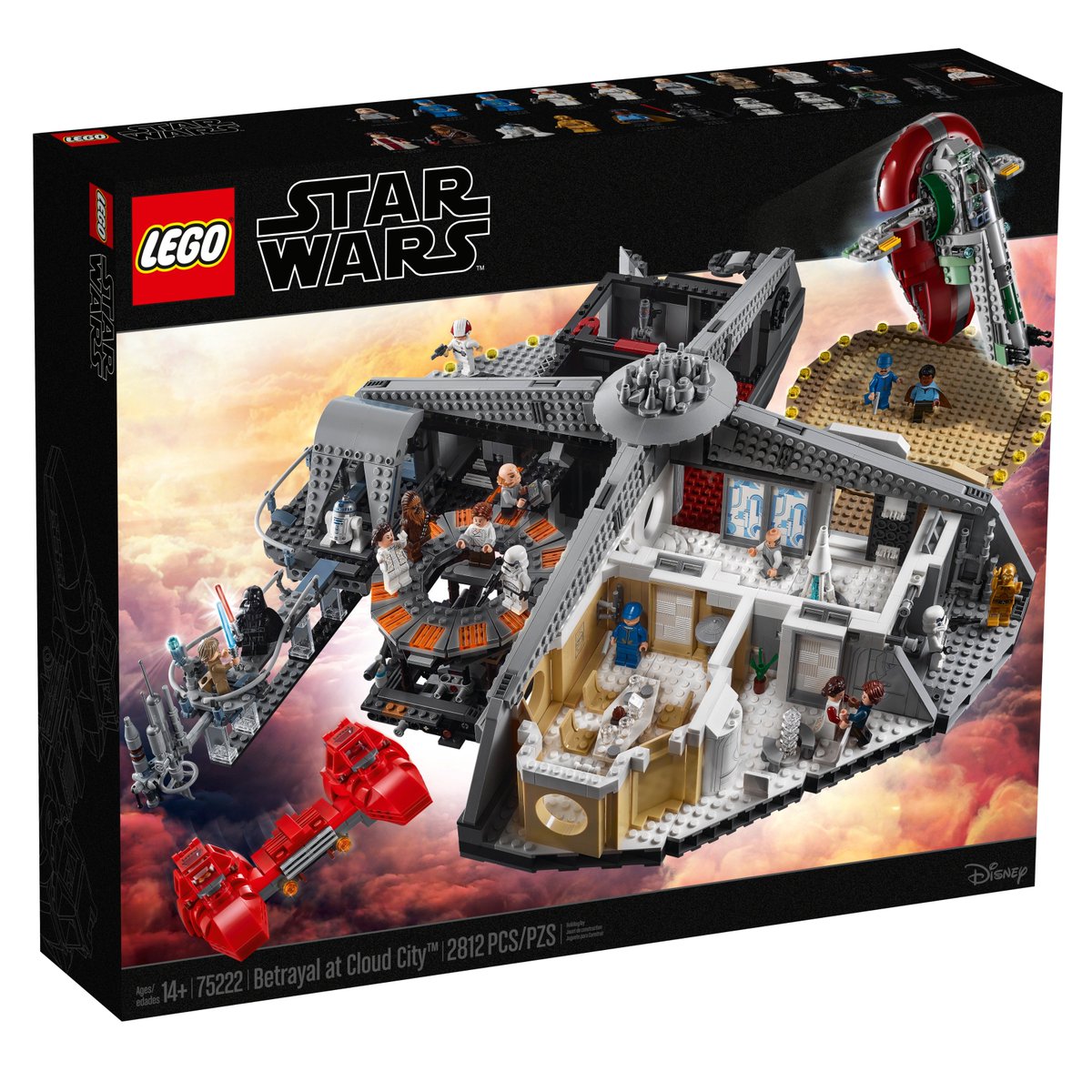 LEGO_Group's tweet photo. You truly belong here among the clouds. ☁ Join us in LEGO #StarWars #CloudCity this Fall. 💫 @starwars #LEGOStarWars https://t.co/sjUgRyAPKe https://t.co/Ni9bSeQ1ll