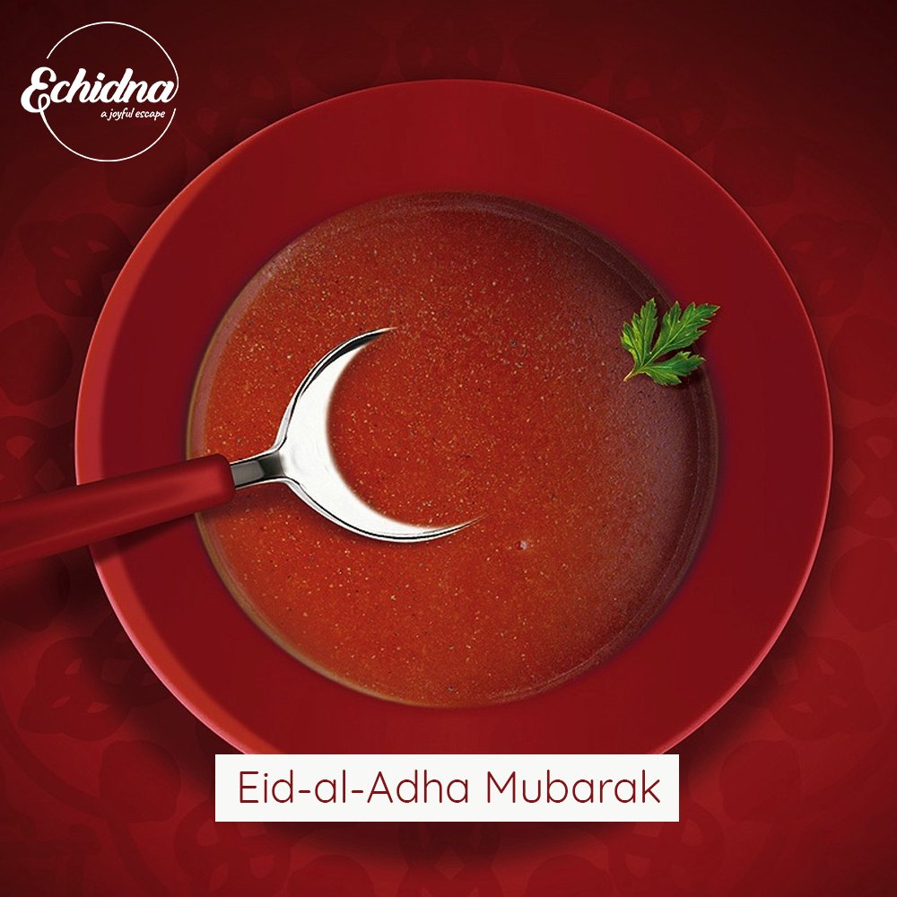 echidnaresto's tweet photo. May blessings always shine upon you and your family on this auspicious occasion of Eid. Eid-al-Adha Mubarak!

#EidAlAdha #Celebrate #EchidnaRestobrew https://t.co/q8dKRjyyng