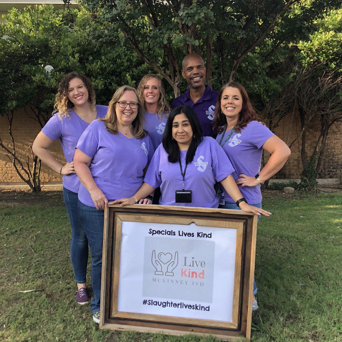 I am so excited to be back in school with this amazing team!! 💕🙌🏻 #slaughterliveskind #misdliveskind #specialslivekind #inittogether #prideinside1819