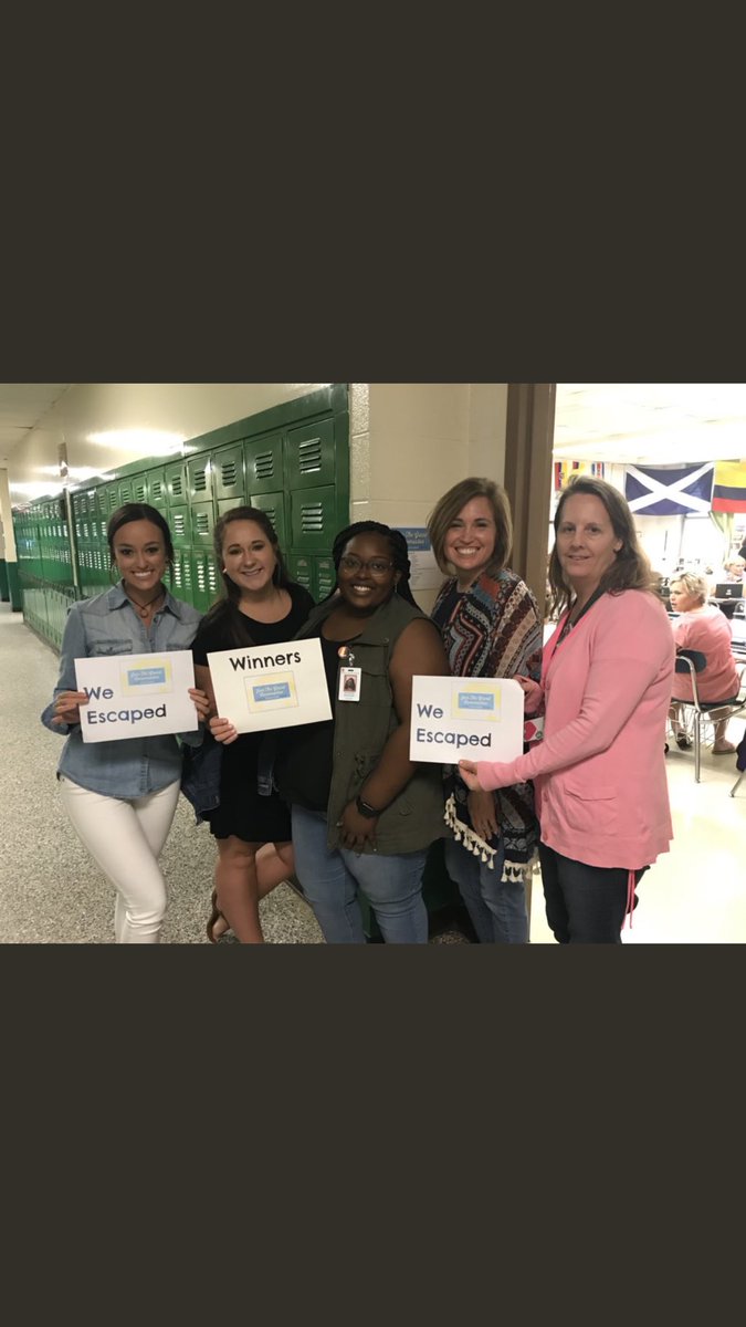 mrsmaynard17's tweet photo. Escape room winners! #mathupdates #gcsbuildingthefoundation #gcsk12 #brookside #buildingbrillance #10minutes https://t.co/IQYpezheN8