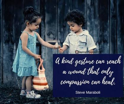 PrachiMalik's tweet image. A #KindGesture can reach a wound that only #Compassion can #Heal!
#KindnessMatters
#Compassion
#TuesdayThoughts 
#JoyTrain