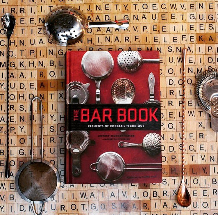 Essential bartending techniques, more than 60 recipes, technique driven; your bartending library needs The Bar Book by Morgenthaler Jefferey.
Order by sending us a DM.