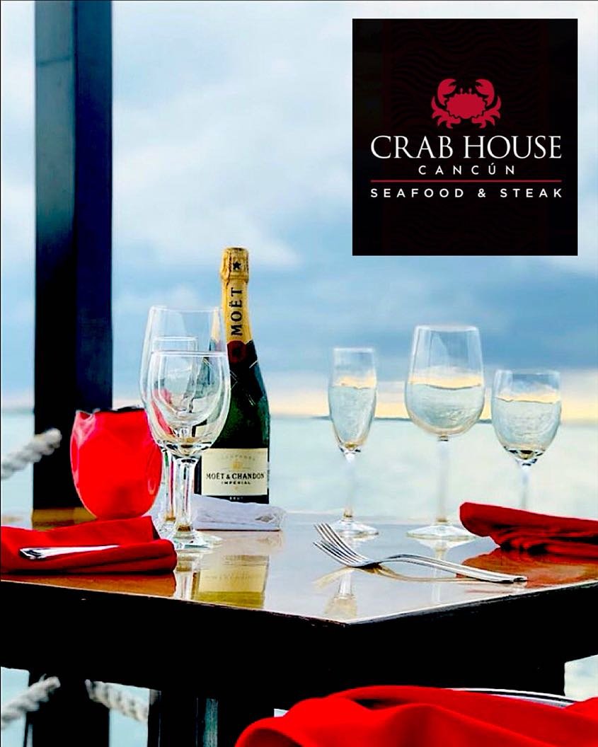 CrabHouseMX's tweet photo. Crab house es el mejor lugar para pasar momentos increíbles.
Aquí disfrutarás de un ambiente fabuloso, con una vista inigualable y un menú delicioso.
Reserva. 
#Crab #CrabHouse #cancun #seafood #food #sea #kidsclub #enjoy #mexico #moments #view #delicious #best #restaurant https://t.co/TgEeoVSHTC