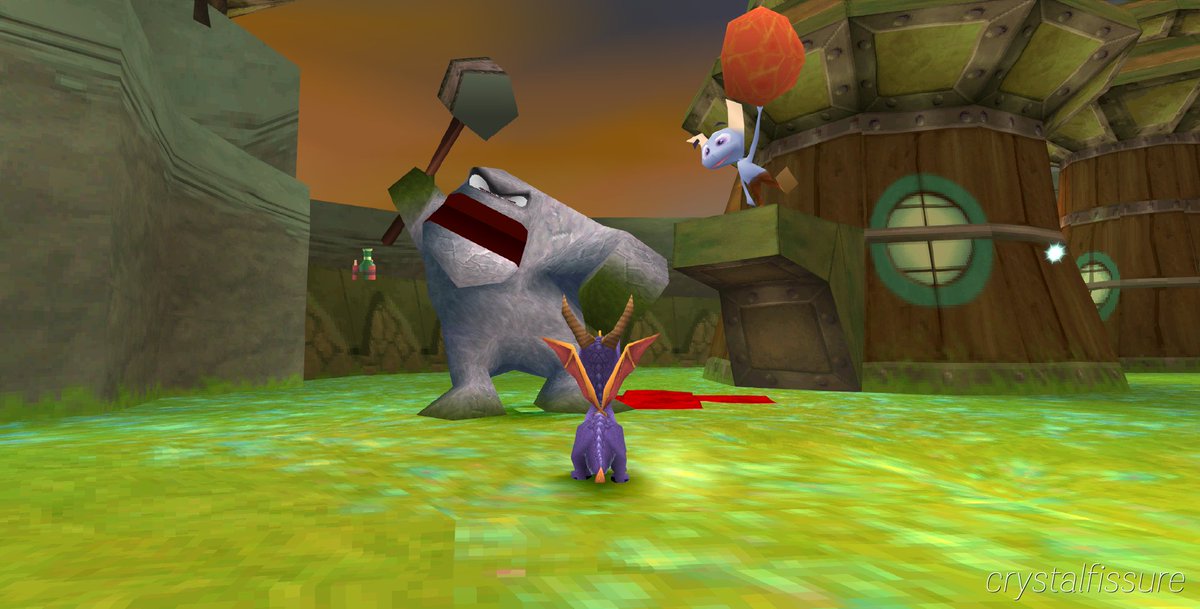 SoyElInsano's tweet image. Comparación de #MagnaCone #SpyroReignitedTrilogy
Spyro 2 / Spyro 2 Reignited #SpyroRiptosRage #Gamescom2018