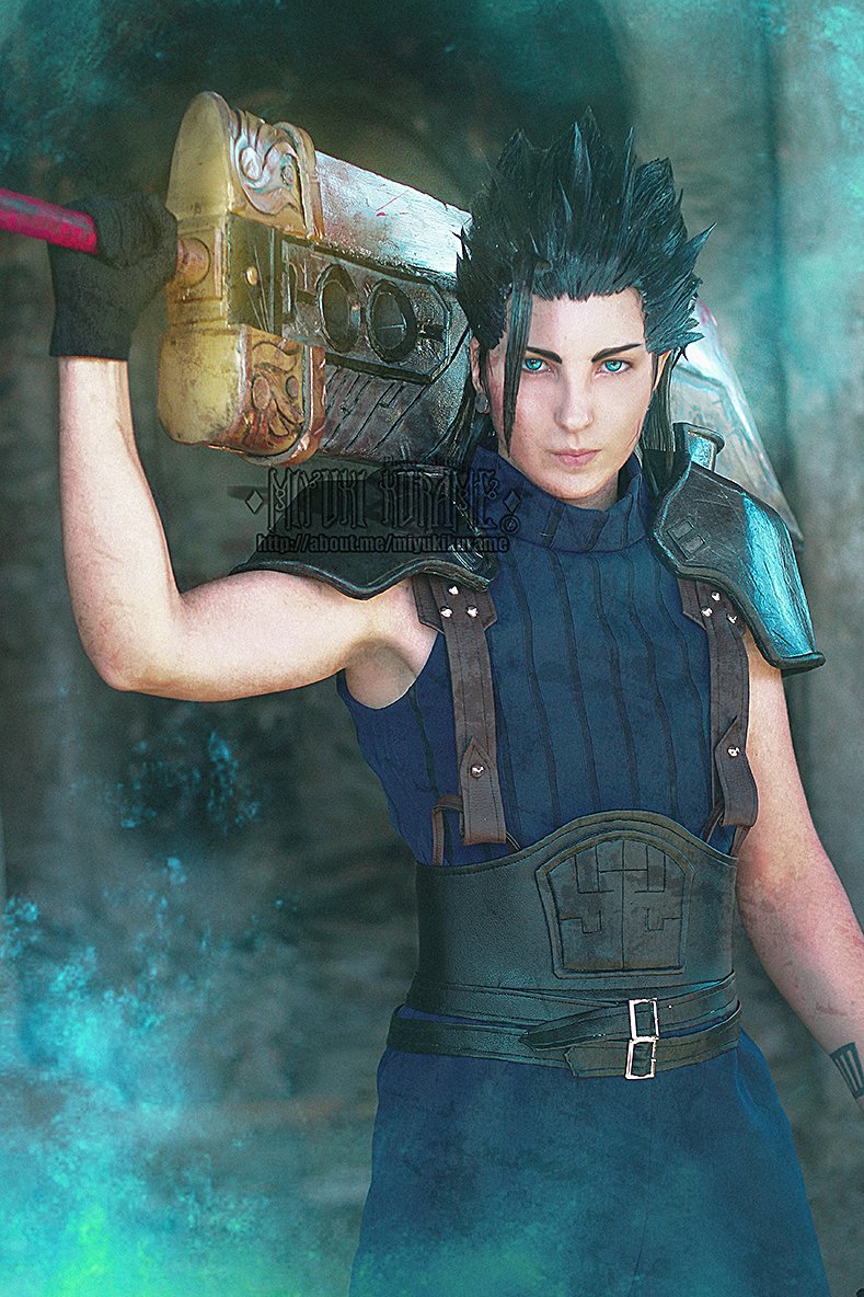 "Embrace your dreams and protect your honor as a Soldier!"

🔃RT if you love Zack and you miss him! 😭

Me as Zack Fair #cosplay
Videogame: Final Fantasy VII: Crisis Core! #FFVII 

I hope you like it ^__^)/ Zack is one of my favourite characters of FF world!