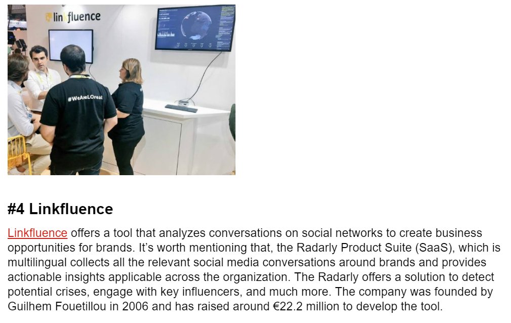 antoinegay's tweet image. &quot;Top 6 Artificial Intelligence Startups in France that are changing the world of technology&quot;, with Linkfluence &amp;amp; former colleague @bricebottegal Tinyclues siliconcanals.nl/news/startups/… #ShiftTechnology #Prophesee #Snips #Saagie #AI #IA #IntelligenceArtificielle #ArtificialIntelligence