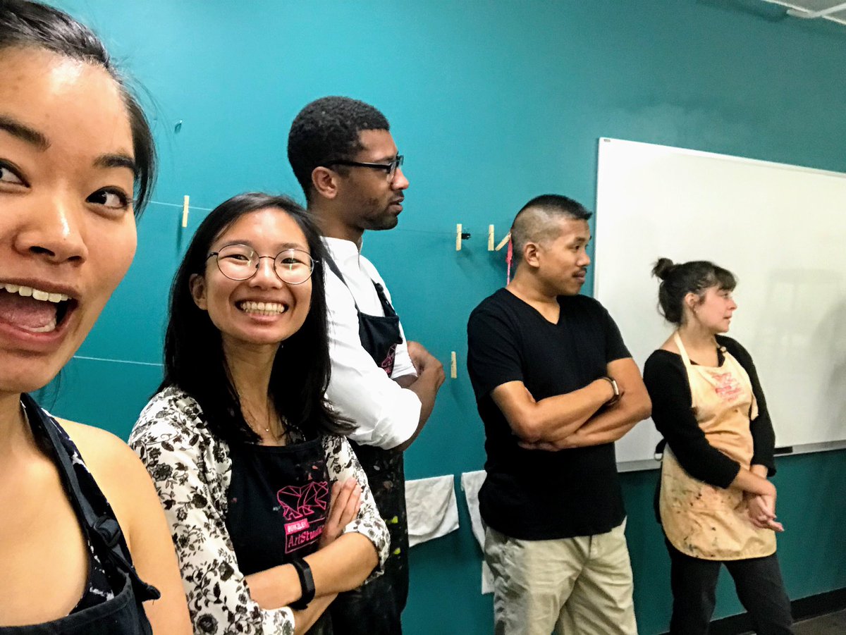 AlationDesign's tweet image. Moar photos from screen printing!