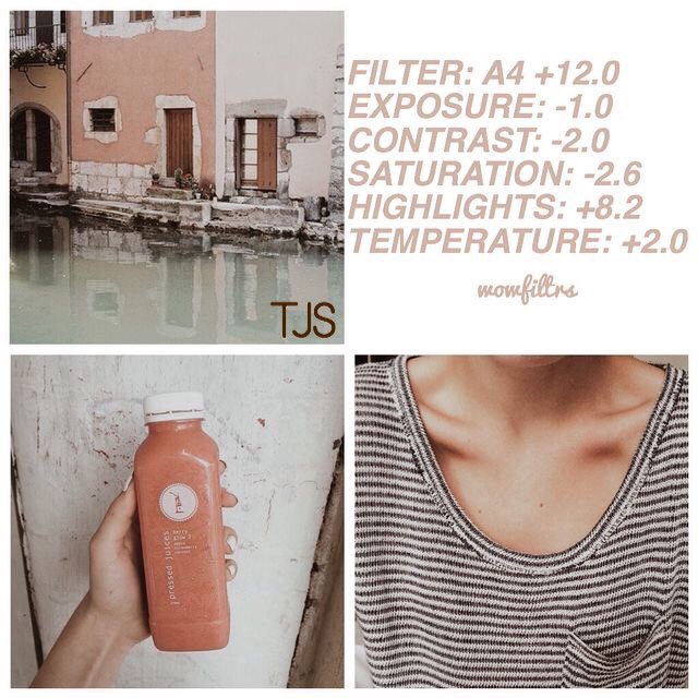 thejonaxxstyle's tweet image. Para sa gustong makapareha ang feed ni ate J!

Naghanap ako ng mga filters na medyo hawig sa filter ng pics pero i’m not sure if meron dito ‘yong ginamit talaga ni ate.

Hope nakatulong :)