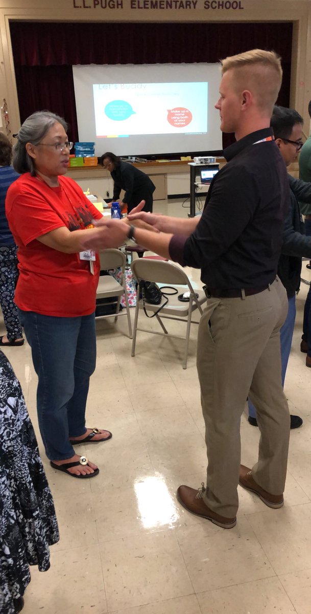 MrsCMontoya's tweet image. Having some fun this morning with @SanfordHarmony @PughRamsHISD #WeArePugh #PushItToTheNextLevel #ThePughWay @SELHISD