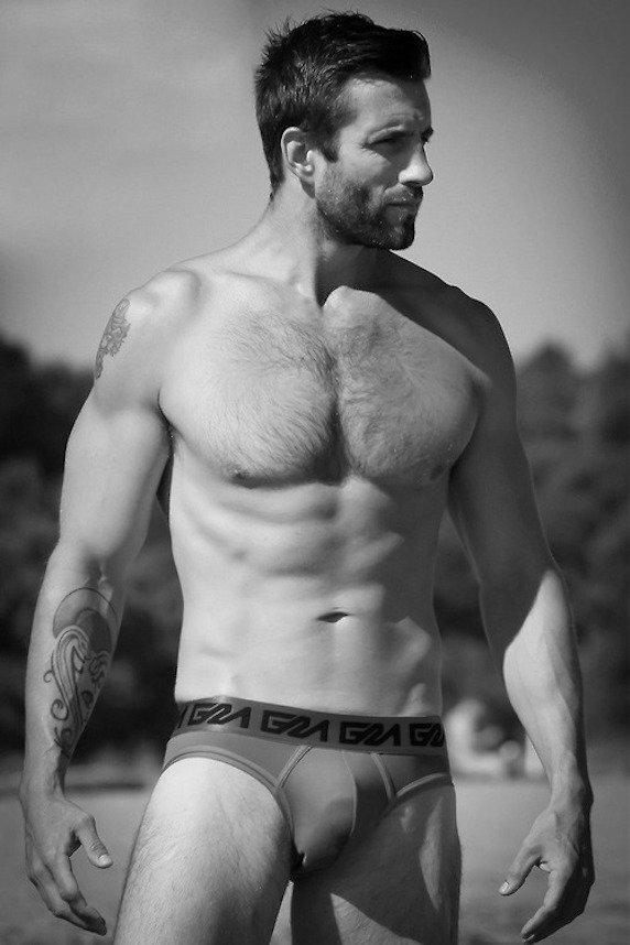 Picture uncut gay man