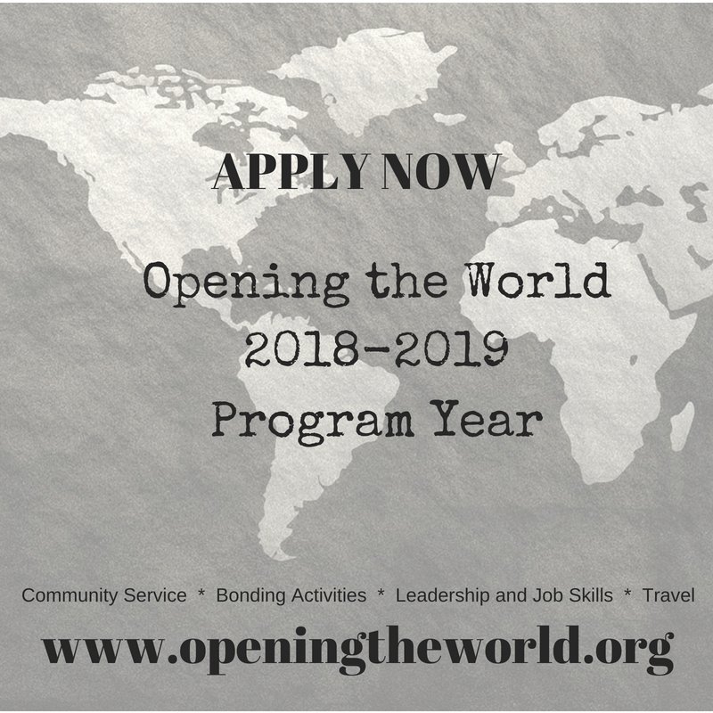 open_ngtheworld's tweet photo. We're about to begin another OTW year! If you or anyone you know wants to make a positive change in life, create new friendships, do something meaningful, find a possible career direction, and learn more about yourself, others and travel, then apply to OTW by September 7th! https://t.co/SXhbamf7oU