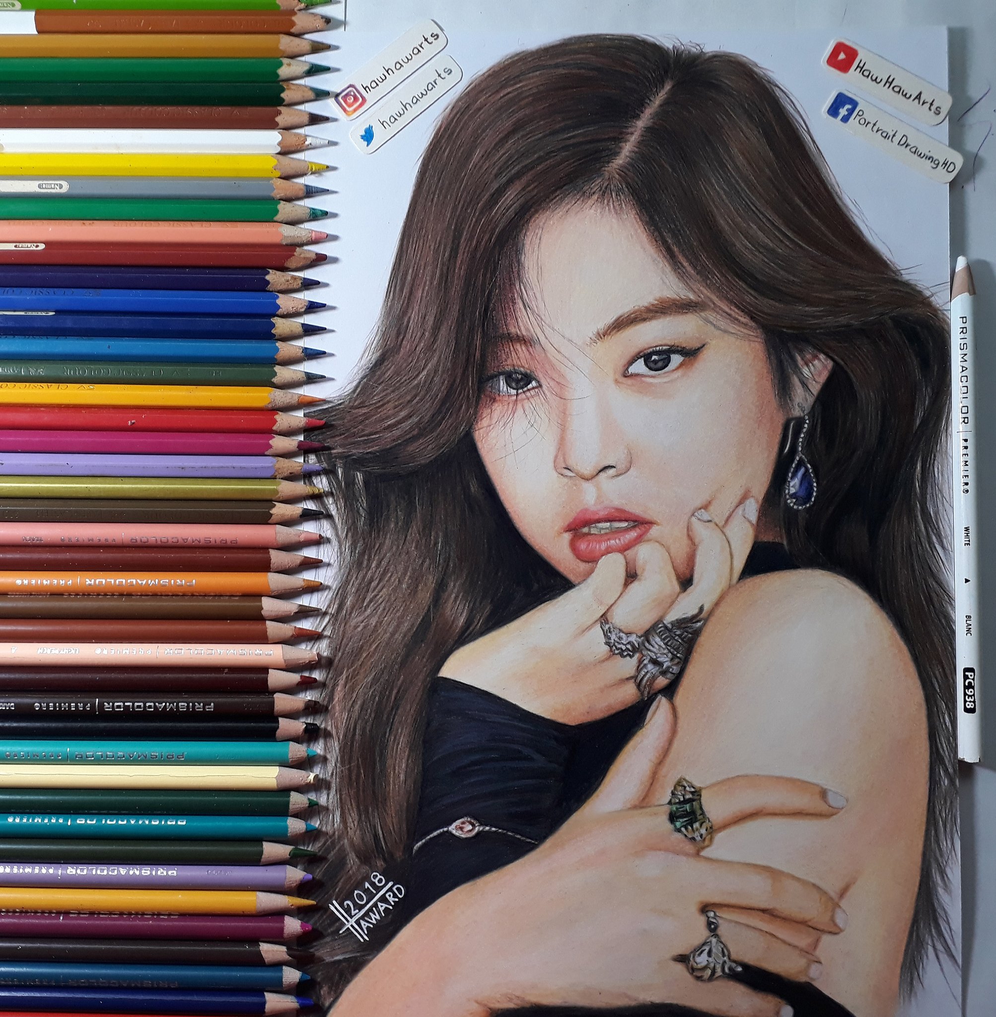 XP's Art Blog — Jennie - pencil sketch 04/2019