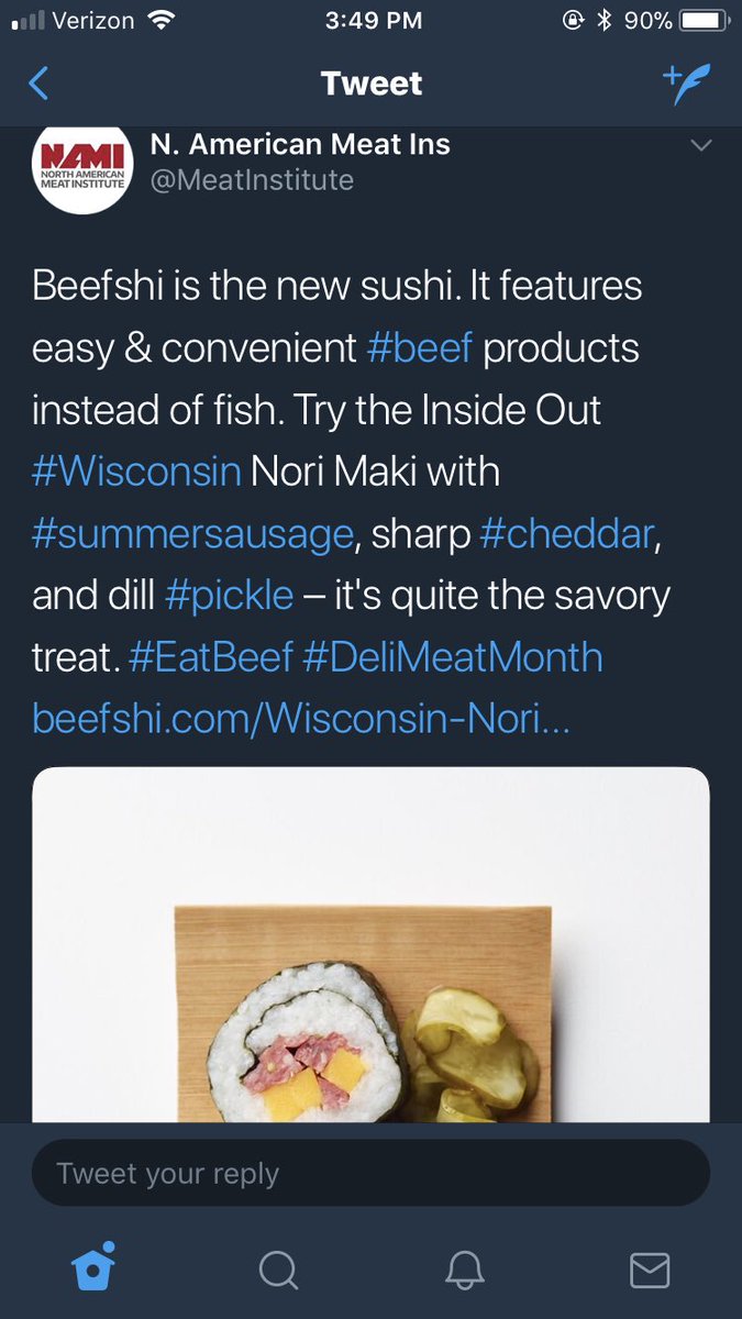 It’s weird that someone thought that putting this in my feed would make me want to eat beef, when really it makes me want to never eat meat again