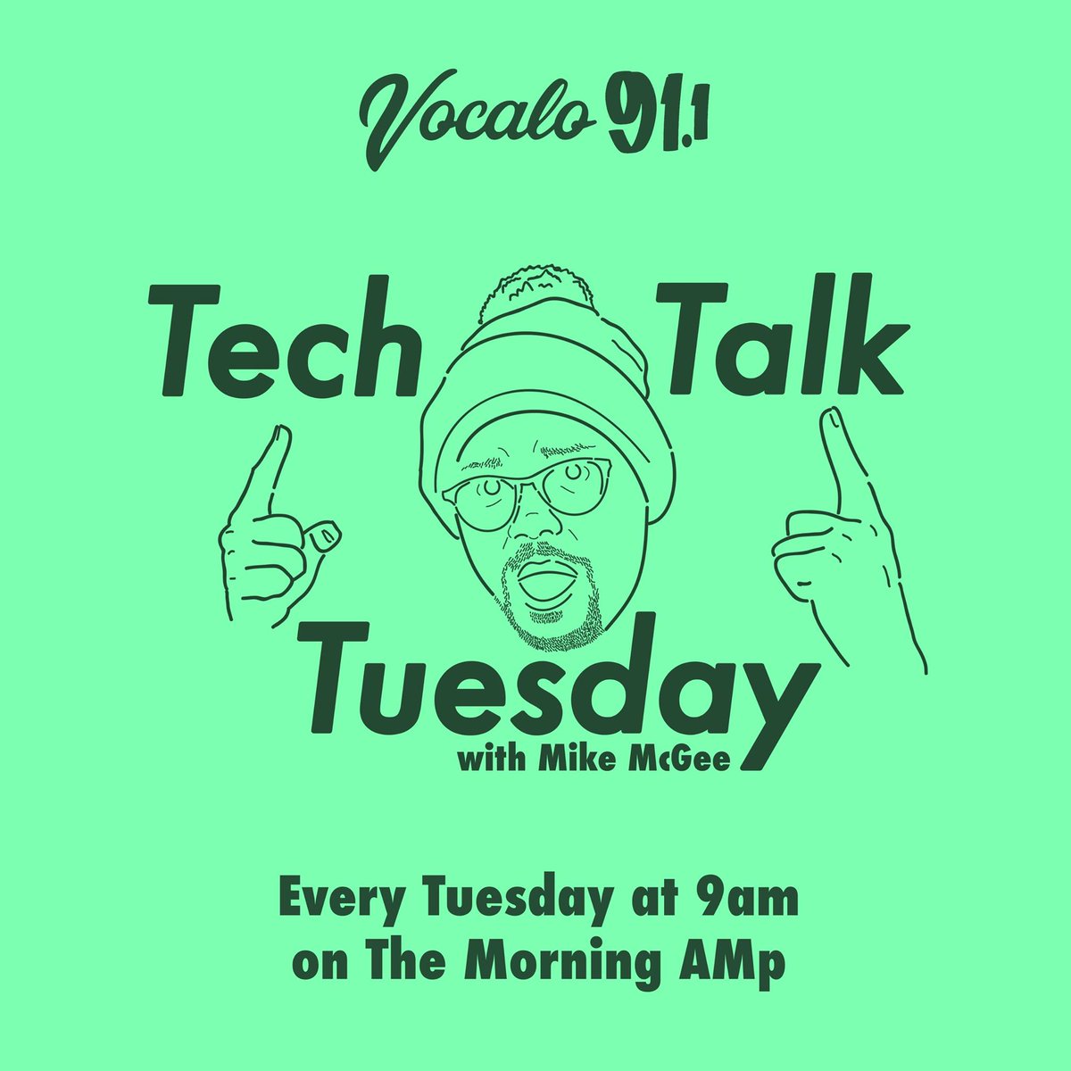 TheMorningAMp's tweet image. #Onair: @michaelmcgee joins us for #techtalk: 5% of US households now use streaming TV services + going to Walmart in VR + app of the week is #HiHello
#Tunein: vocalo.org/player // 91.1 FM
