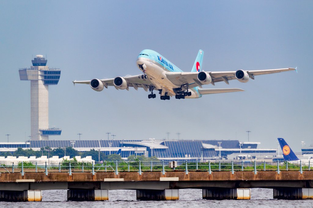 HL7614 Korean Air A380 JFK, my new picture on #Flickr flic.kr/p/LxLGji #Photography