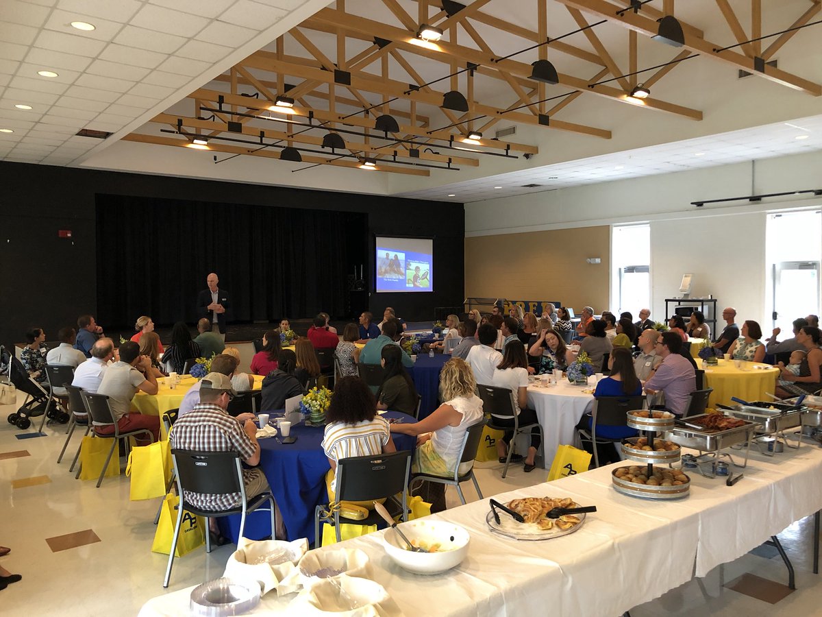 AugustaPrep's tweet photo. The New Parent breakfast was a wonderful success this morning. Thanks to all the parents who came out and enjoyed great food and fellowship and learned a little more about Augusta Prep. #prepstories https://t.co/8BDVm8ZHjC