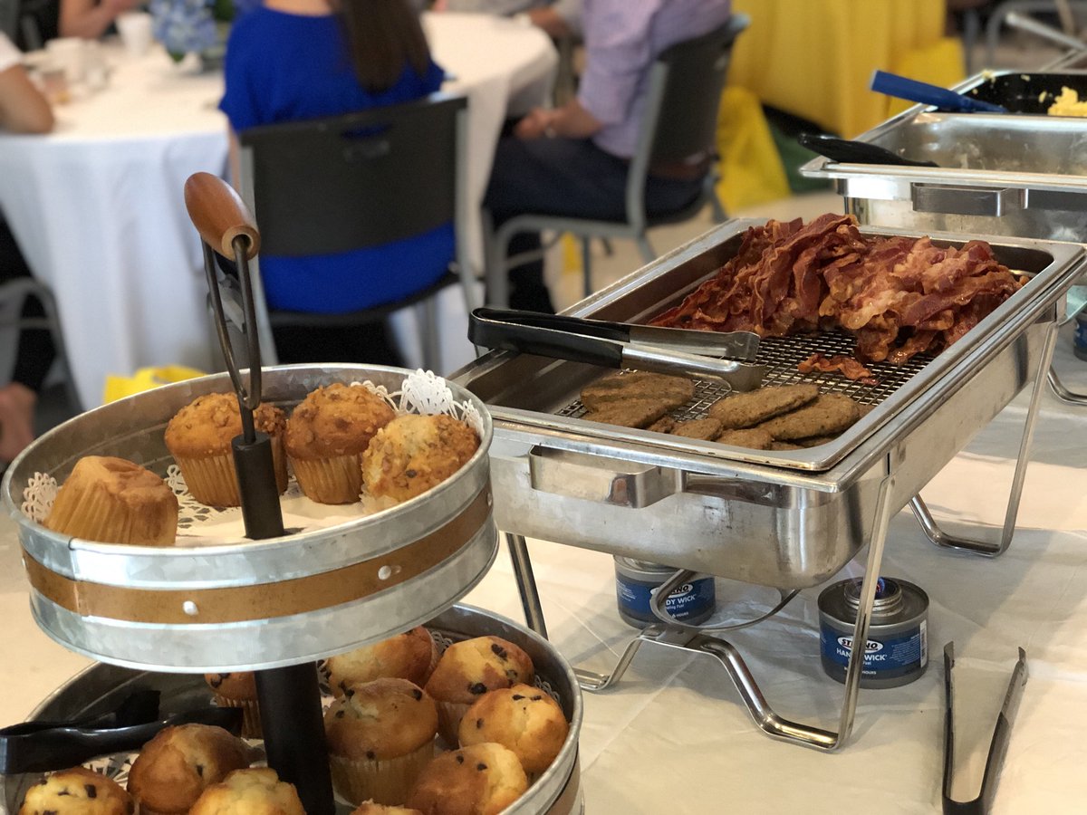 AugustaPrep's tweet photo. The New Parent breakfast was a wonderful success this morning. Thanks to all the parents who came out and enjoyed great food and fellowship and learned a little more about Augusta Prep. #prepstories https://t.co/8BDVm8ZHjC