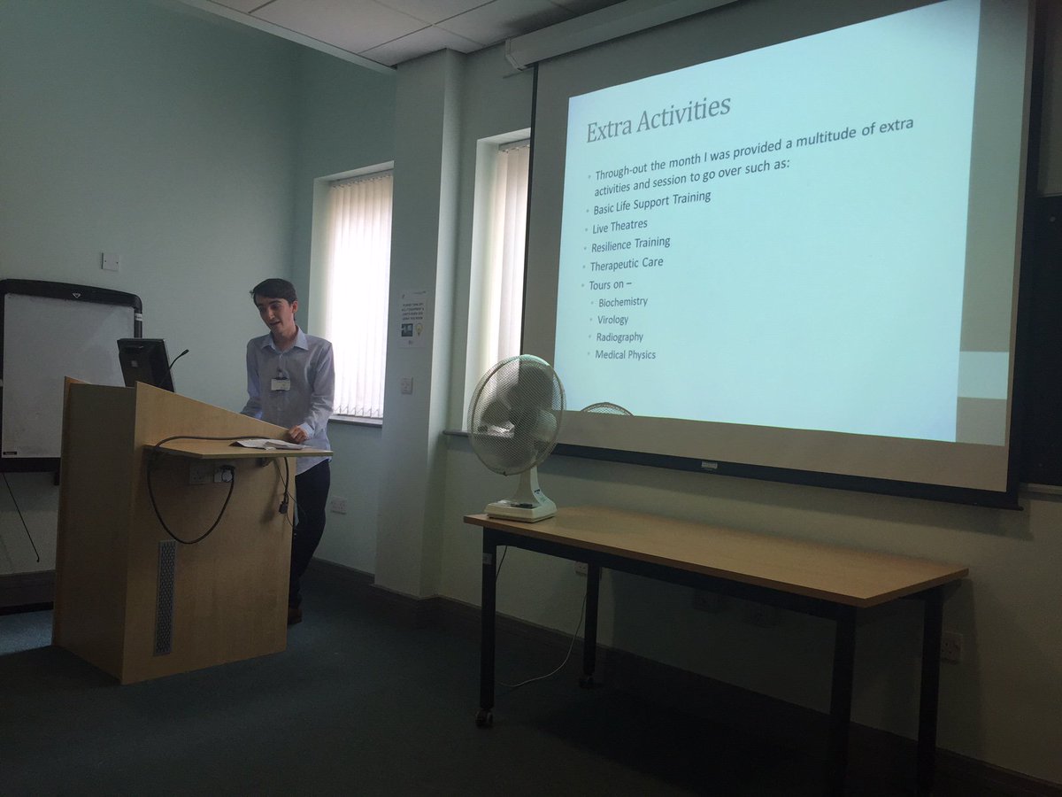 StocktonSFC's tweet photo. We hope our lovely students are having an amazing summer. Student Lucca Betti has completed an internship at the NHS during his time off. While on his placement he got to experience two live theatre sessions, we canβt wait to hear all about it when he returns. #teamssfc https://t.co/n3MUTHYSng