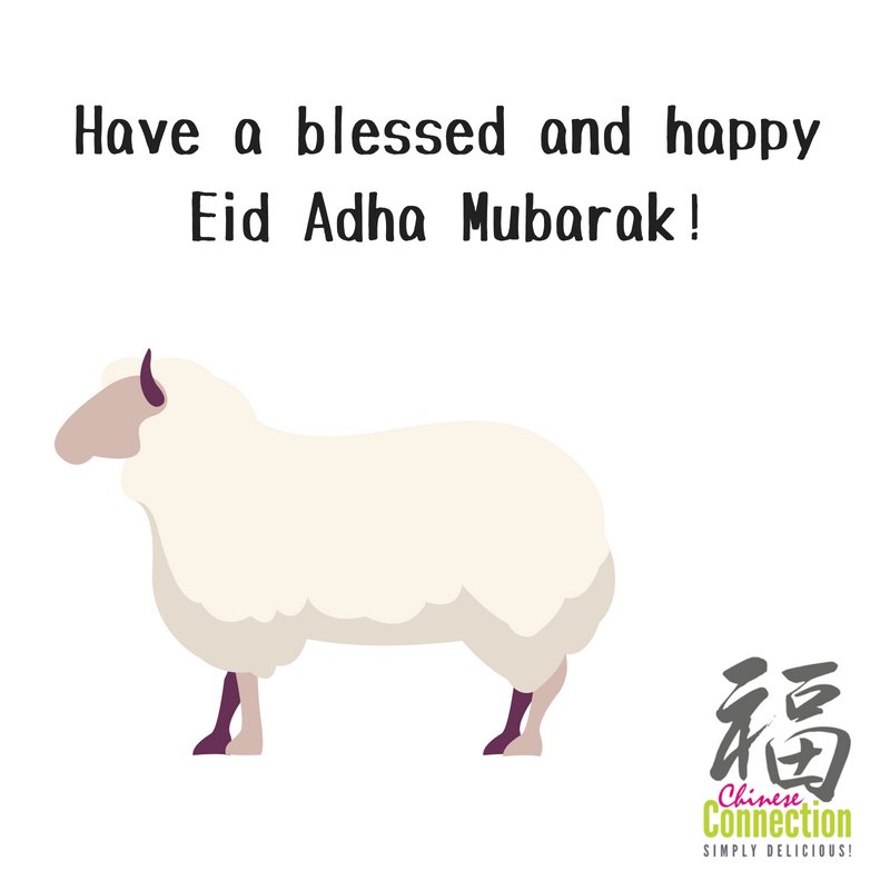 Have a blessed Eid, dear everyone! Spend your time with families and your loved ones - it's really priceless!

#EidDubai #ChineseConnection #EidMubarak