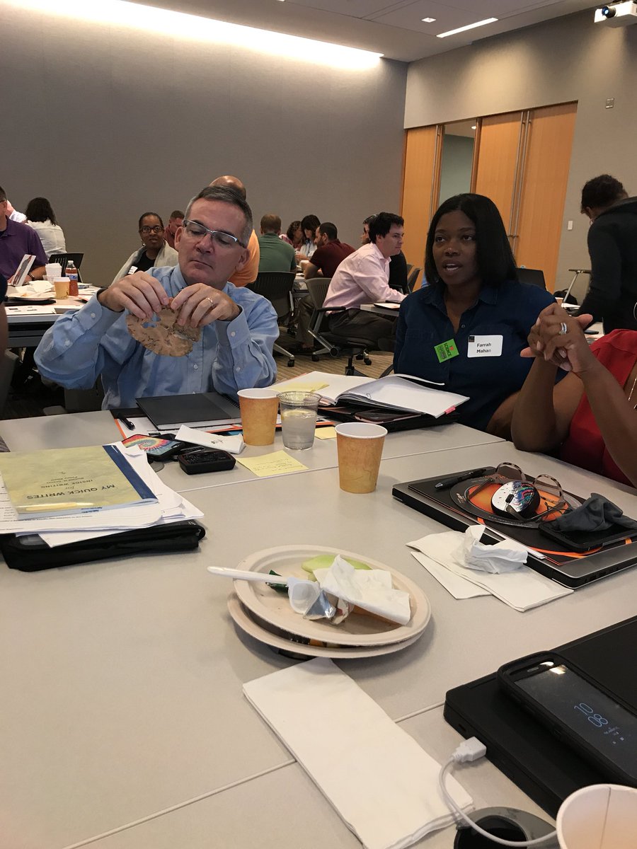 MrEugenePark's tweet photo. Day 1 of Cherry Hill administrative retreat. How does the brain work? How will that knowledge impact our work w/ staff and Ss. Generating questions as we examine slices of real human brains @TheFranklin #chpschat #PrincipalsInAction #joyfulleaders https://t.co/DwyU8VAlZD
