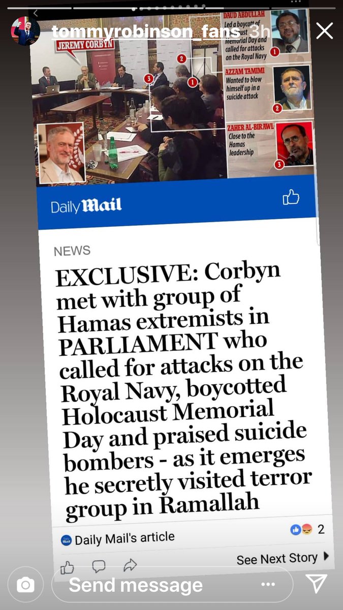 MJBQ11's tweet photo. Are you actually being serious? This is the man we need to get out of parliament. If we don’t more Innocent people are going to die. Is this what we want? #ForBritain https://t.co/IUYjd78RBw