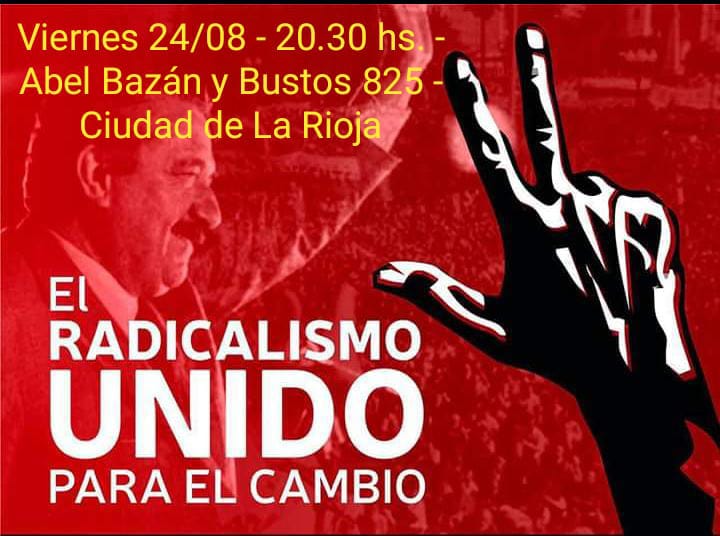 brizuelacaceres's tweet photo. ¡#ElRadicalismoQueViene!
Viernes 24/08 - 20.30 hs.
Bazán y Bustos 825
#LaRioja https://t.co/wtCbBQXumI