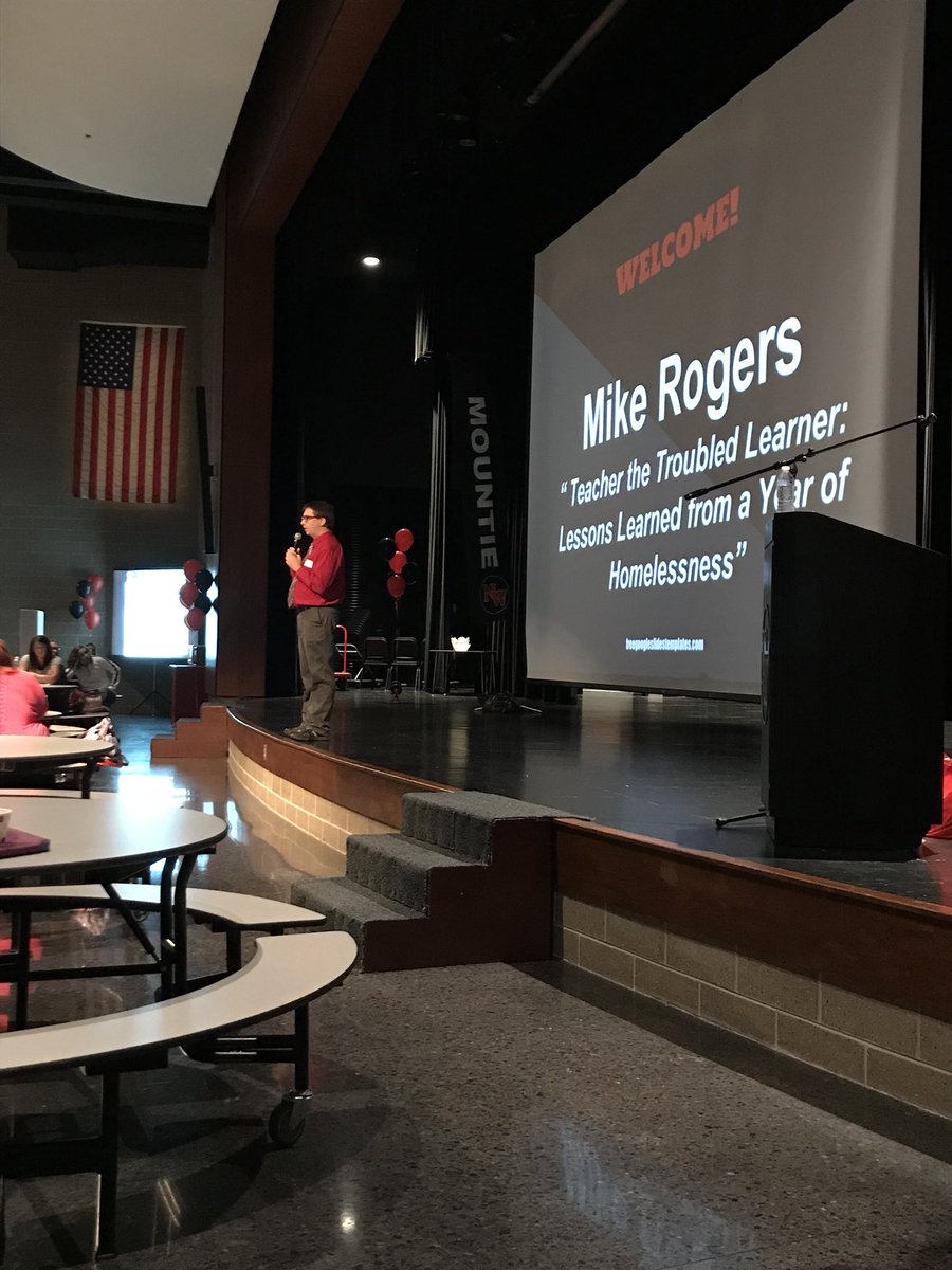 Ekellynwschools's tweet photo. Thank you Mike for reminding us that strength comes through humility and gratitude!  So glad you are a Mountie!
#nwcs1819 https://t.co/krRd7p7jaE