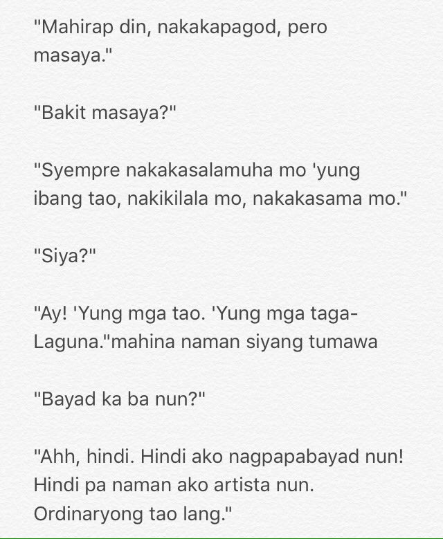 Artista na dating mahirap