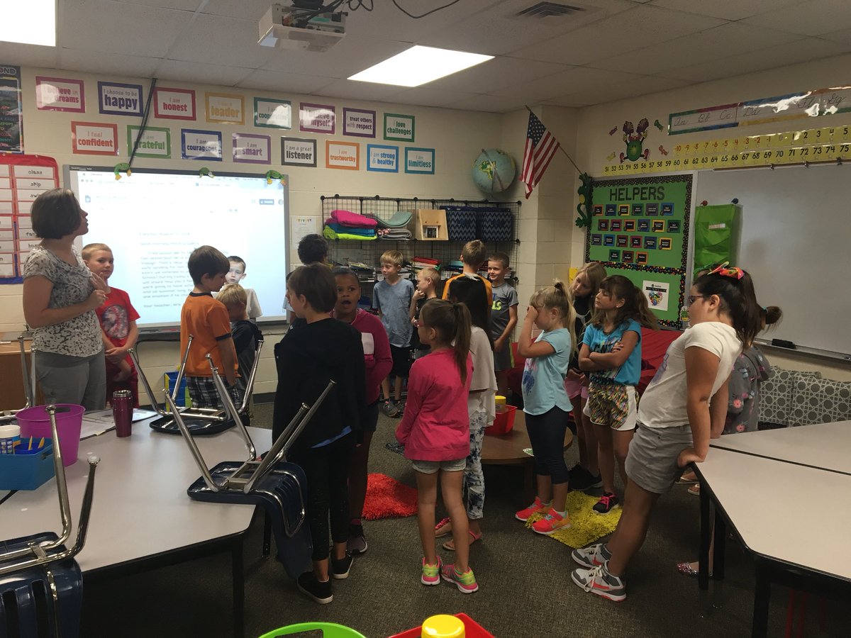 swsuperfrogs's tweet photo. 3rd grade students in Mrs. Haskin’s and Mrs. Stegman’s classes have a class meeting and a follow up activity! https://t.co/KLki3CiHvE