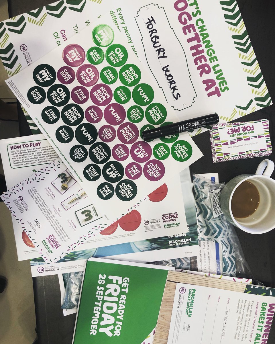 ForburyWorks's tweet image. It is never too early to start planning your @macmillancoffee 😁 #excitingtimesahead #whowantscake @macmillancancer