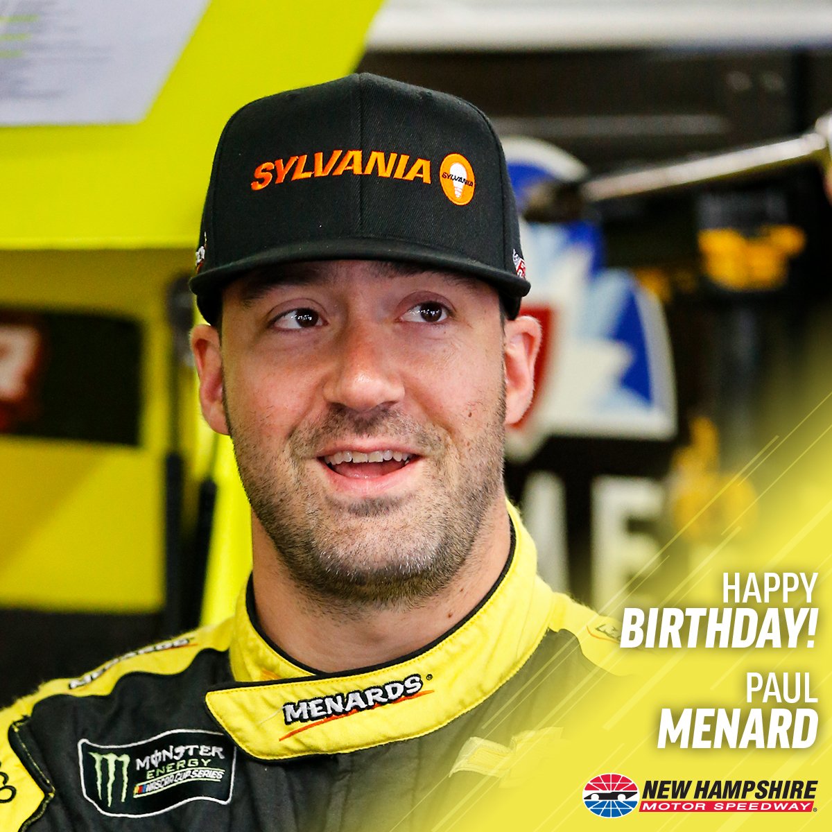 Show the birthday guy some love! Like this to help us wish Paul Menard a Happy Birthday! 