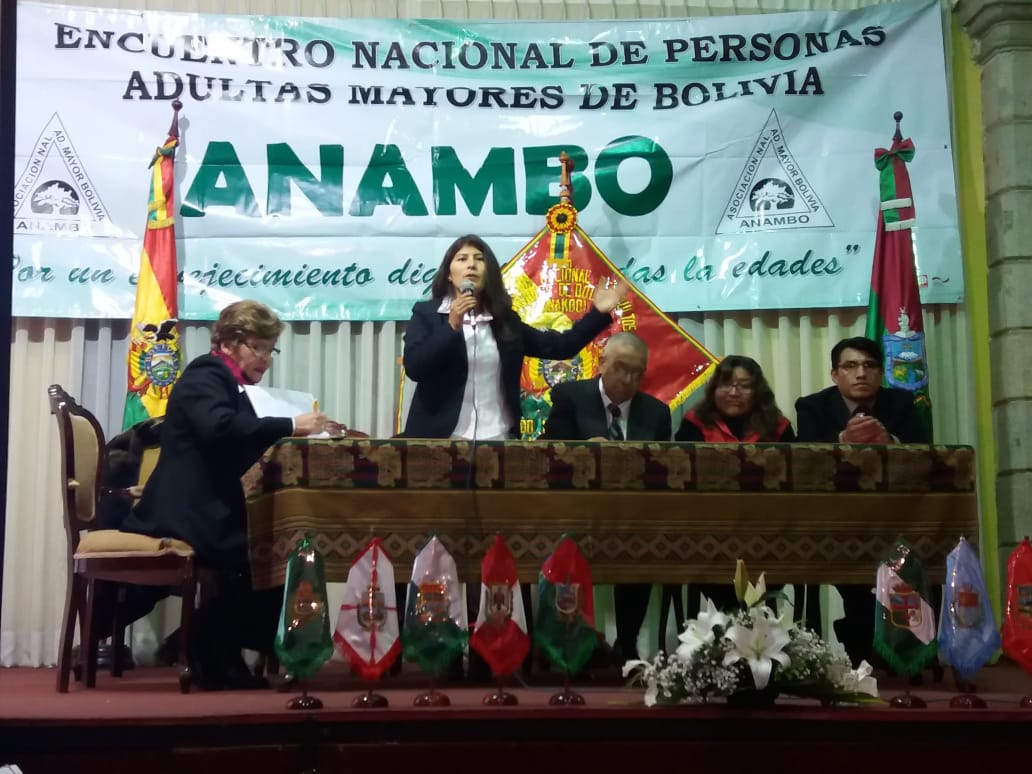 LaRazon_Bolivia's tweet photo. #LaPaz
La @gobernacionlp junto a la Asociación Nacional de Adultos Mayores de Bolivia (#ANAMBO) y Caritas Bolivia, inauguraron el XVII Encuentro Nacional de Adultos Mayores en el salón Tupac Katari. (Vía: @gobernacionlp) https://t.co/73MQDra1mu