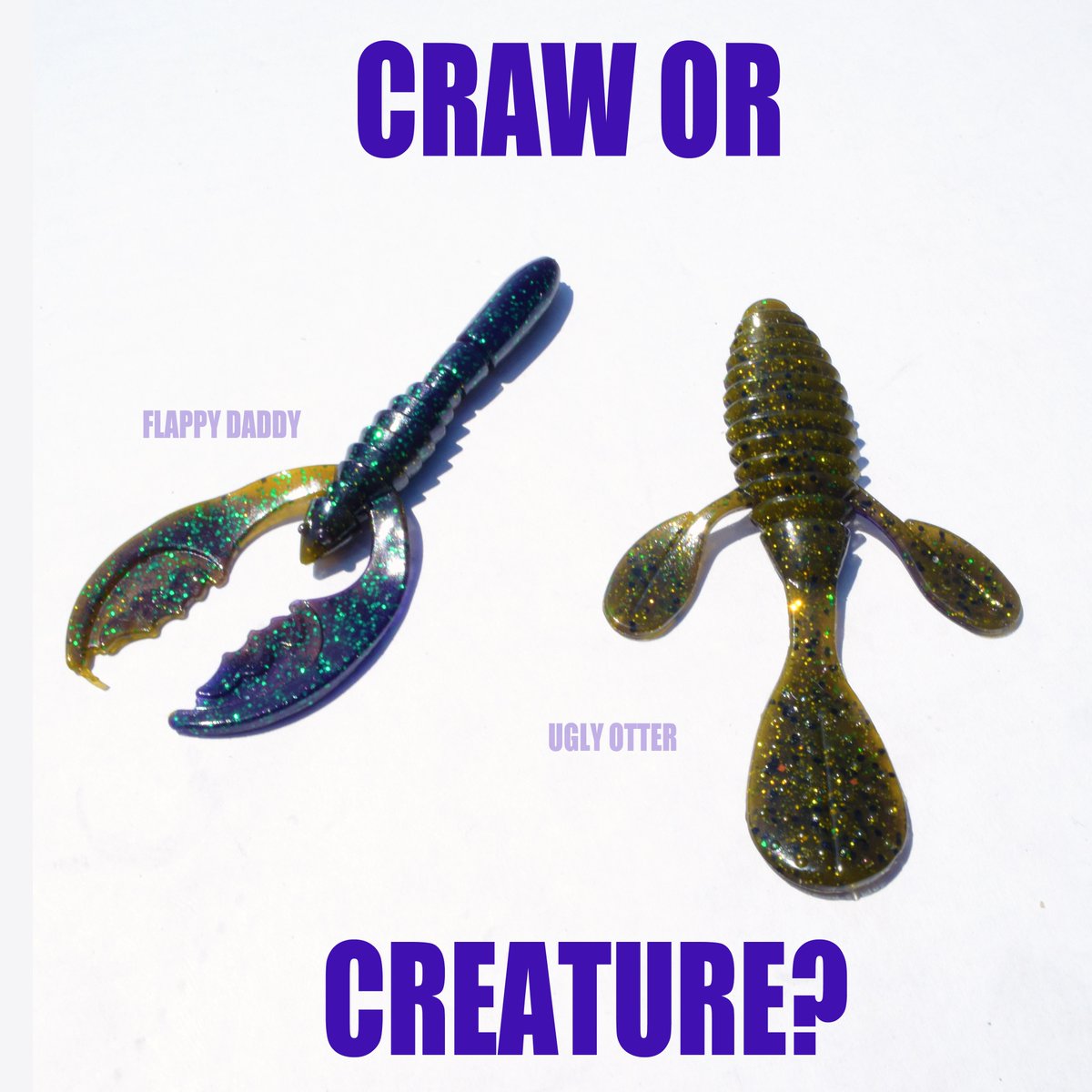 gamblerlures's tweet photo. Got a pick?
#fishingquestions #fishinglures #FlappyDaddy #UglyOtter https://t.co/9PA9K4Hw6Y