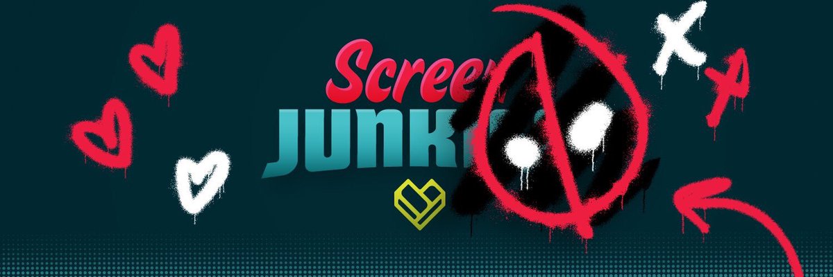 Midnightsoul23's tweet photo. Also thank you @screenjunkies for putting my favorite two things on the Internet together @deadpoolmovie and @screenjunkies . This is totally my new header for my Twitter! #ScreenPool #PoolJunkies #DeadJunkies (that last one reads very bad) https://t.co/NUo86aYwKr