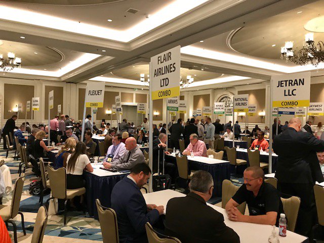WencorGroup's tweet photo. Busy day meeting with airline representatives, networking with aviation colleagues and staying connected to our industry while attending the 62nd Annual Air Carriers Purchasing Conference in Orlando, FL. https://t.co/RwxjsrYVhm