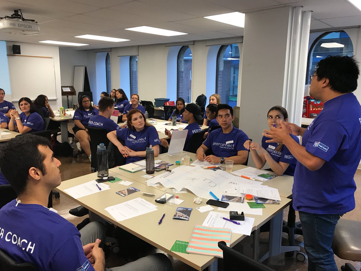 GBCPeerconnect's tweet photo. New Peer Coaches are getting ready for a new semester! They can’t wait to support you all #GBCstudents #gbcollege 

———-
Peerconnect Training - Day 1 https://t.co/mEpgqaoZHv