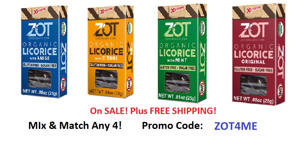 ZotOrganic's tweet image. BEST DEAL ANYWHERE! #glutenfree #organic #licoriceroot #sugarfree #pure