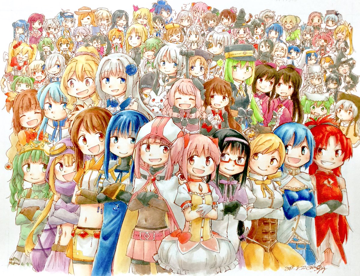 Happy 1st Anniversary Magia Record : r/magiarecord