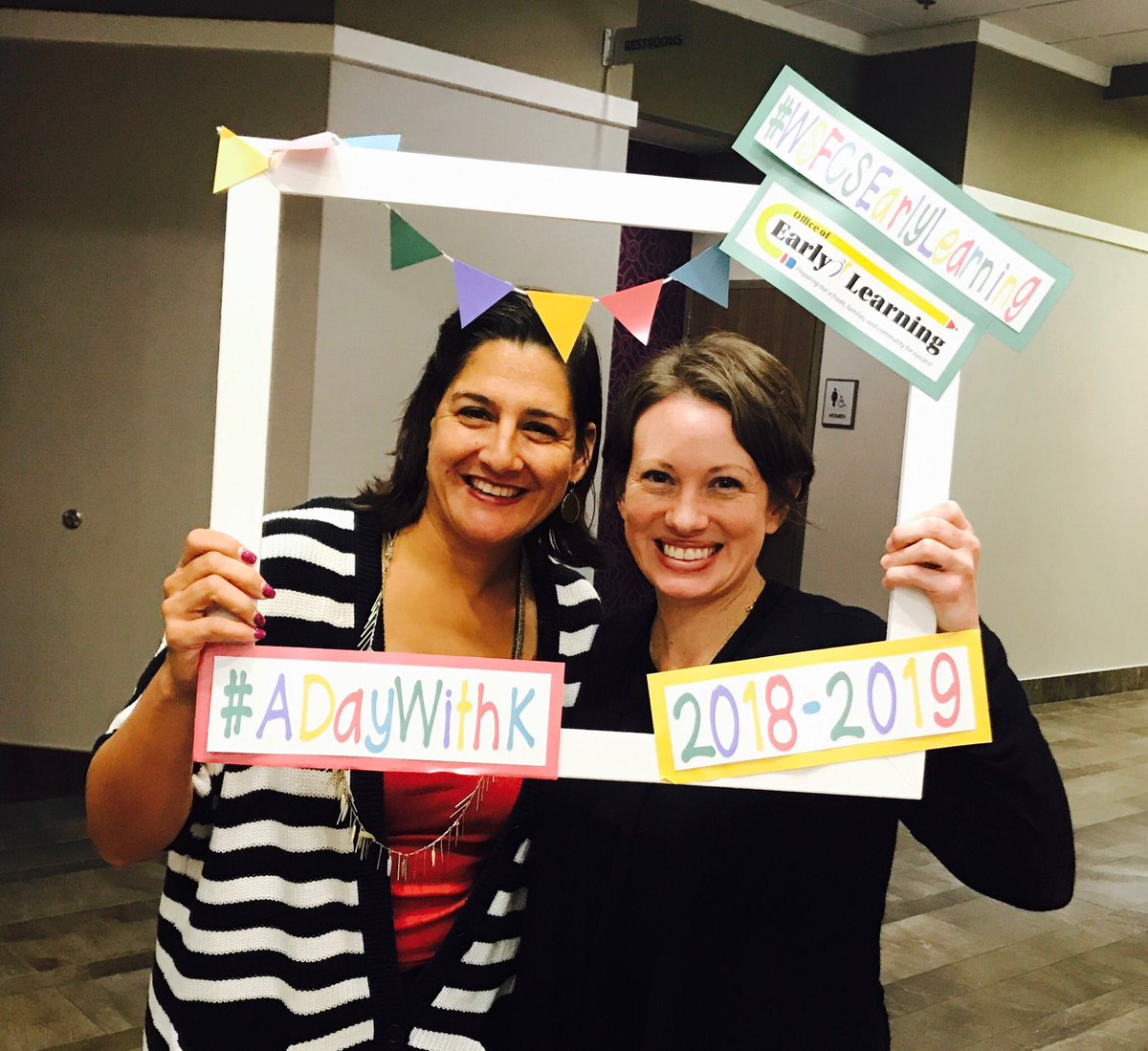 DTSdalmatians's tweet photo. #wsfcsearlylearning #adaywithk Summer and Brandi getting ready for an awesome year! https://t.co/mPhLdyDcqp
