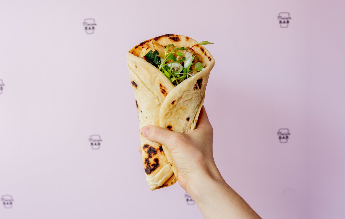 The new menu at #MaisonBab will offer up a glorious selection of dishes, including two mouth-watering #vegan mains 🌯 Book now to try our Celeriac Shish Kebab (pictured) or our take on the traditional Vada Pav 🥬