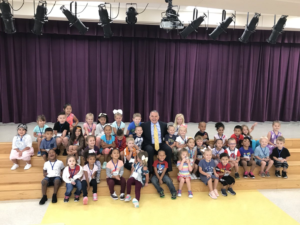 About to eat breakfast with the class of 2032. These Pre-K students are awesome. They will become great leaders and positively impact our world. It will be inspiring to watch them learn and grow. It is a great day to be a Tiger.