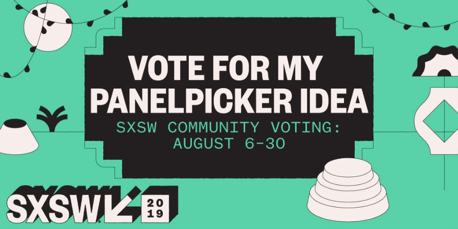 🚨 For #SXSW we aim to host 3 panels but we need YOUR vote to get on the schedule 🚨 Click to vote:

Blockchain for radical transparency: bit.ly/2w2RkzU
How streetwear turns hype into $$$: bit.ly/2ByosVm
The future of connected beauty: bit.ly/2nV1dej