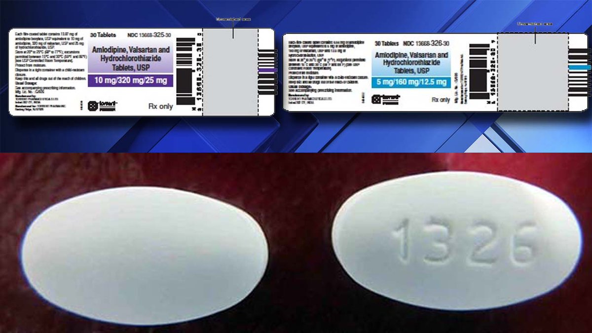 Worldwide blood pressure medication recall expands with new manufacturer bit.ly/2OQrxBM?utm_so… https://t.co/V5xlexiewM