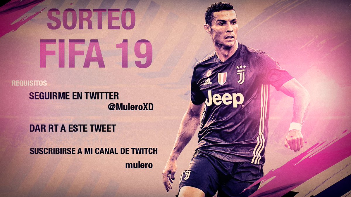 MuleroXD's tweet image. ⭐SORTEO FIFA 19 PS4⭐

✔️Sígueme en Twitter
✔️Da RT a este tweet
✔️Suscríbete a mi canal de Twitch