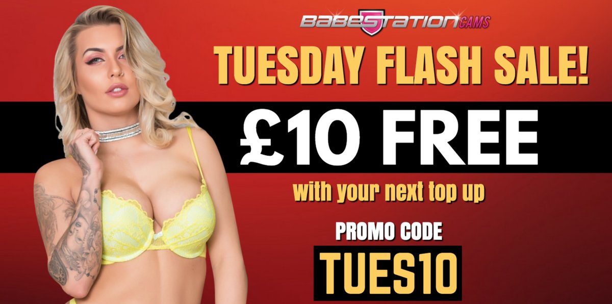 ⚡️ FLASH SALE
🤑 £10 FREE!
👉 Code: TUES10
🔞 X-Rated Babes Waiting...
📲 https://t.co/KpAQo5CciO https://t.co/Kbt1NrArg8