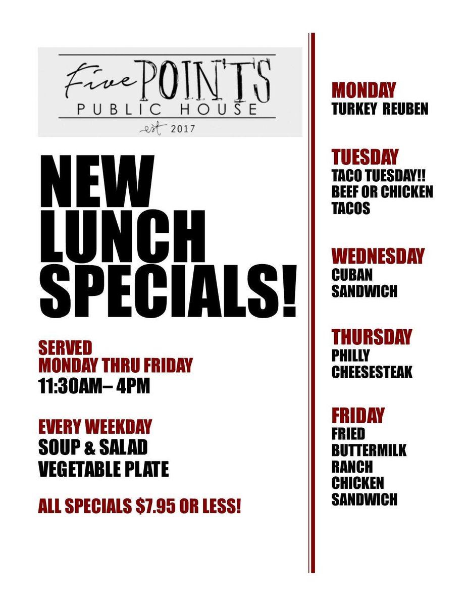 Five Points Public House tweet media