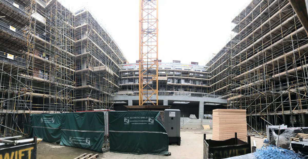 SwiftScaff's tweet image. Courtyard elevations @Hill_Group_UK Fish Island project