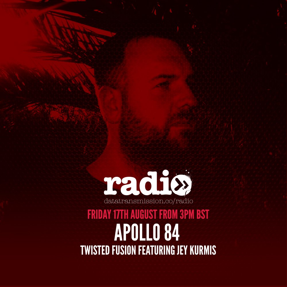 Listen again <a href="/twistedfusion15/">Twisted Fusion</a> with <a href="/apollo84music/">Apollo 84</a> Featuring <a href="/JeyKurmis/">Jey Kurmis</a> 
datatransmission.co/radio/podcast/…